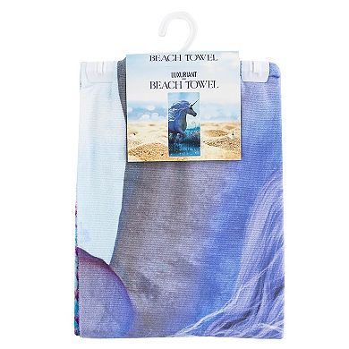 Unicorn Beach Towel - 30" x 60"