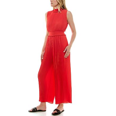 Women's Nanette Lepore Sleeveless Pleated Jumpsuit