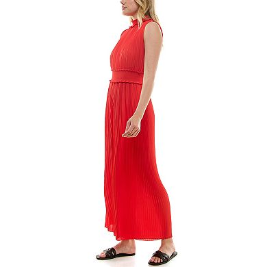 Women's Nanette Lepore Sleeveless Pleated Jumpsuit