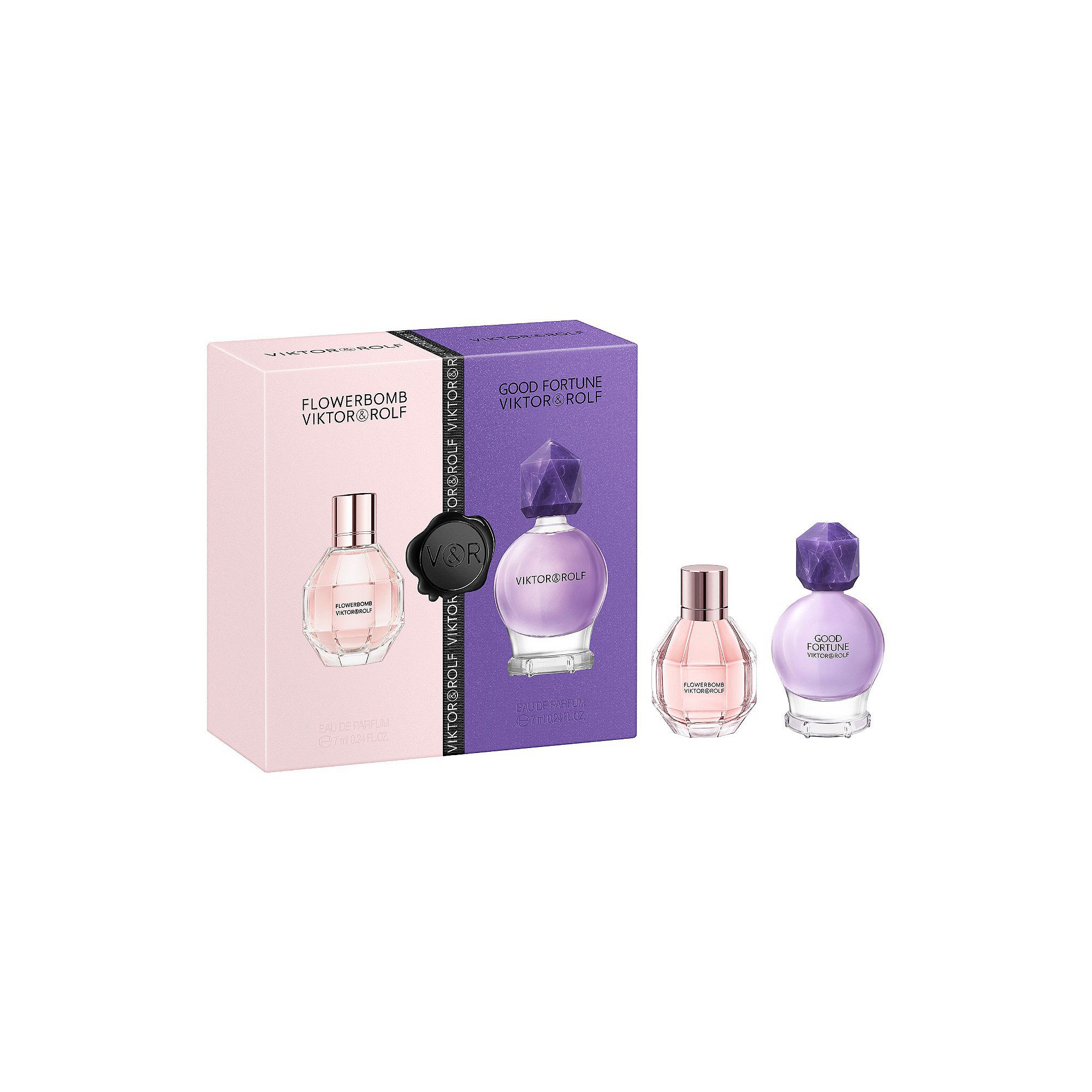 Viktor&Rolf Mini Good Fortune & Flowerbomb Perfume Set, Size: 0.2 FL Oz, No