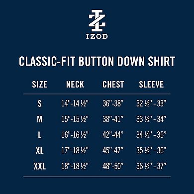 Men's IZOD Madras Short Sleeve Button Down Shirt