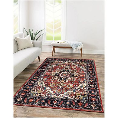 Concord Global Eden Antique Medallion Area Rug