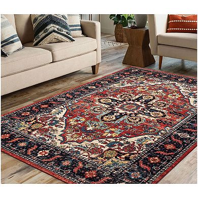 Concord Global Eden Antique Medallion Area Rug