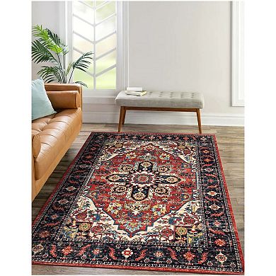 Concord Global Eden Antique Medallion Area Rug