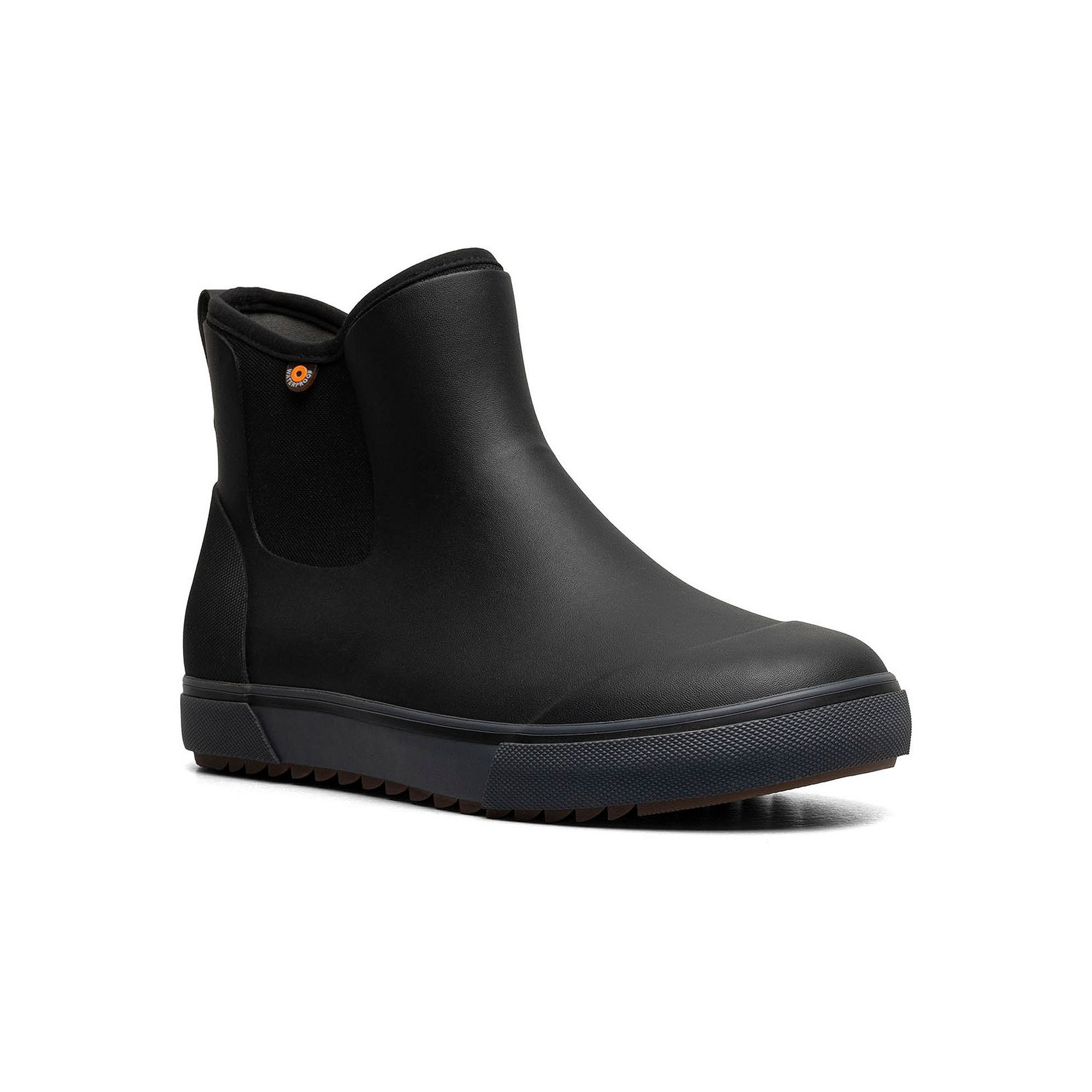 Bogs Kicker Mens Chelsea Rain Boots, Size: 9, Black