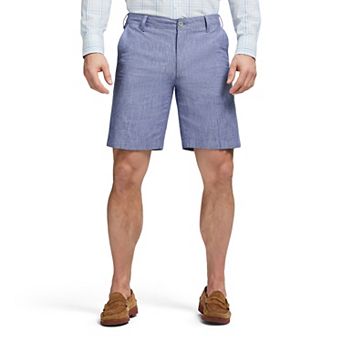 Men's IZOD Classic Chambray Flat Front Shorts