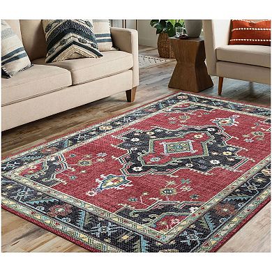 Concord Global Eden Heriz Medallion Area Rug