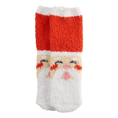 Women's Shine Santa Cozy Slipper Socks