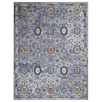 Concord Global Eden Pelmut Garden Washable Area Rug