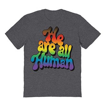 Men's COLAB89 We Are All Human Pride Graphic Tee