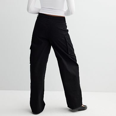 Juniors' Tinseltown Ripstop Baggy Cargo Pants