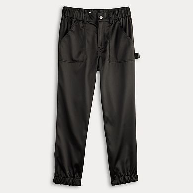 Juniors' Tinseltown Satin Carpenter Joggers