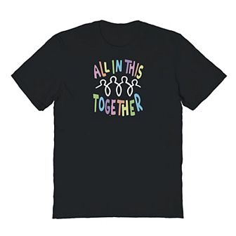 Men's COLAB89 by Threadless All In This Together Pride Graphic Tee