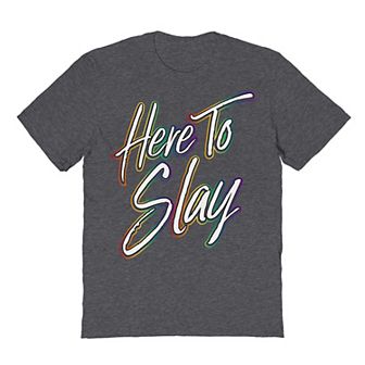 Men's COLAB89 by Threadless Here To Slay Pride Graphic Tee
