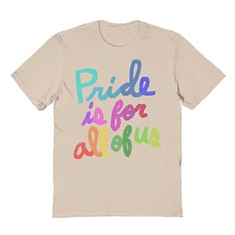 Men's COLAB89 by Threadless Pride Is For All Of Us Pride Graphic Tee