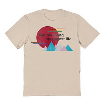 Men's COLAB89 by Threadless Not Me Living Pride Graphic Tee