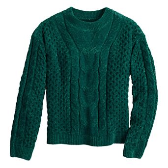Girls 6-20 SO® Mock Neck Pullover Sweater in Regular & Plus Size