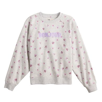 Girls 6-20 SO® Slouchy Crewneck Sweatshirt in Regular & Plus Size