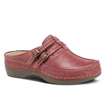 Spring Step Happy Women's Leather Clogs