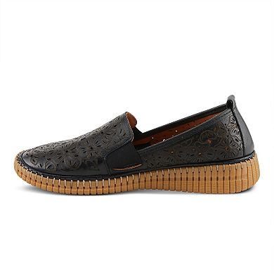 Spring Step Jookin Women's Leather Slip-on Shoes
