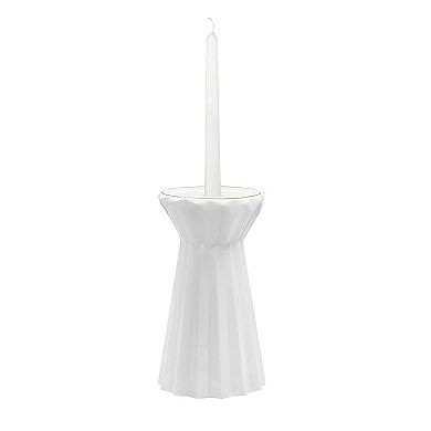 Everyday Decor Ceramic Pillar / Taper Candle Holder
