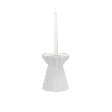 Everyday Decor Ceramic Pillar / Taper Candle Holder