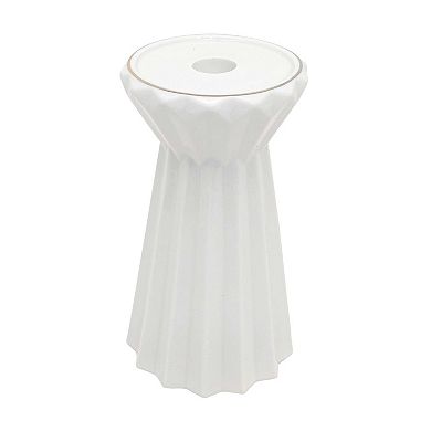 Everyday Decor Ceramic Pillar / Taper Candle Holder