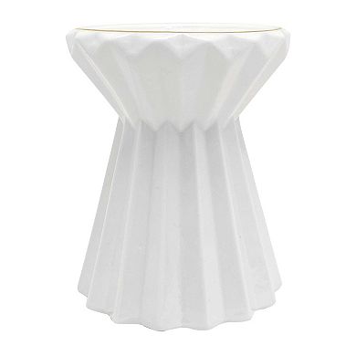 Everyday Decor Ceramic Pillar / Taper Candle Holder