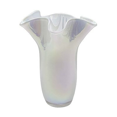 Glass Ruffle Glass online Vase