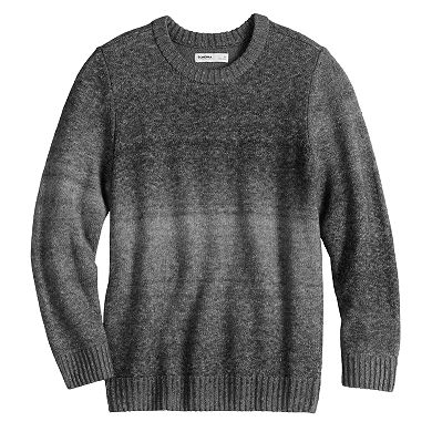 Boys 8-20 Sonoma Goods For Life Ombre Crewneck Sweater in Regular & Husky