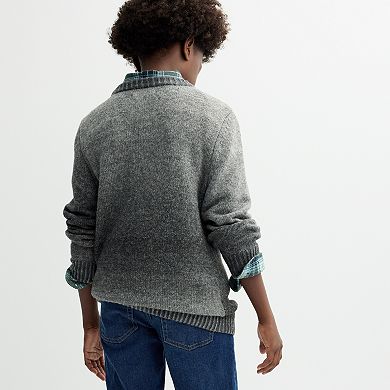 Boys 8-20 Sonoma Goods For Life Ombre Crewneck Sweater in Regular & Husky