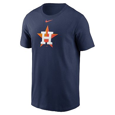 Men's Nike Navy Houston Astros Fuse Logo T-Shirt