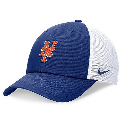 Men's Nike Royal New York Mets Evergreen Club Trucker Adjustable Hat