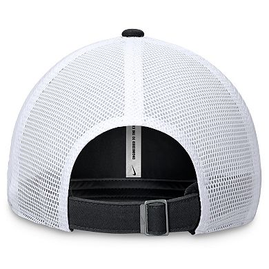 Men's Nike Black Pittsburgh Pirates Evergreen Club Trucker Adjustable Hat