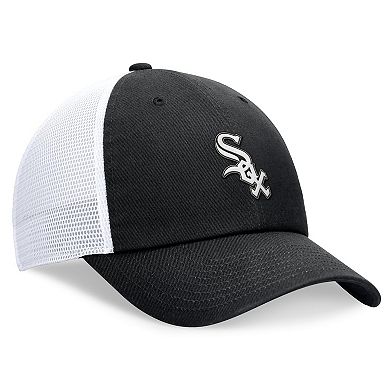 Men's Nike Black Chicago White Sox Evergreen Club Trucker Adjustable Hat