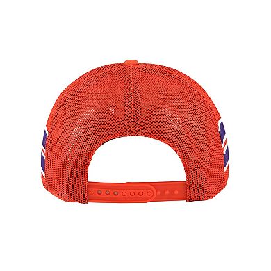 Men's '47 Orange Clemson Tigers Sideband Trucker Adjustable Hat