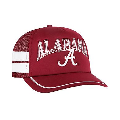 Men's '47 Crimson Alabama Crimson Tide Sideband Trucker Adjustable Hat