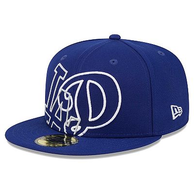 キャップ NEW ERA 59FIFTY DAY LOS ANGELES DODGERS 5FT1780 Men's New Era Royal Los Angeles Dodgers Game Day Overlap