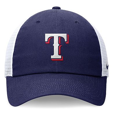 Men's Nike Royal Texas Rangers Evergreen Club Trucker Adjustable Hat