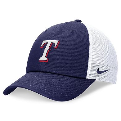 Men's Nike Royal Texas Rangers Evergreen Club Trucker Adjustable Hat