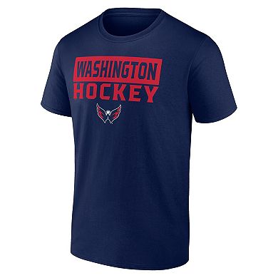 Men's Fanatics Branded Washington Capitals Serve T-Shirt Combo Pack
