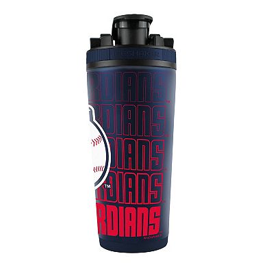 WinCraft Cleveland Guardians 26oz. 4D Stainless Steel Ice Shaker Bottle
