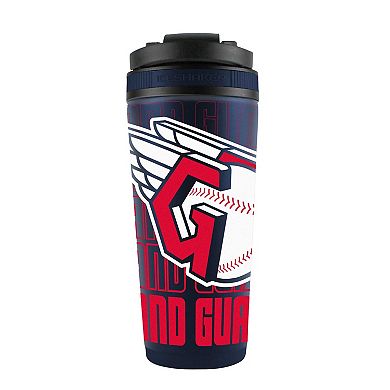 WinCraft Cleveland Guardians 26oz. 4D Stainless Steel Ice Shaker Bottle