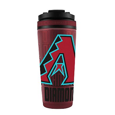 WinCraft Arizona Diamondbacks 26oz. 4D Stainless Steel Ice Shaker Bottle