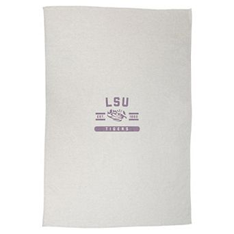 "LSU Tigers 54"" x 84"" Sweatshirt Blanket"