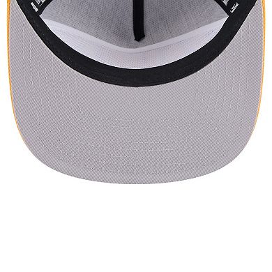 Men's New Era Black San Diego Padres Throwback Meshback Golfer Hat