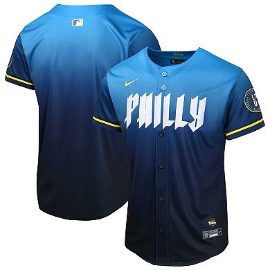 Youth Nike  Blue Philadelphia Phillies 2024 City Connect Limited Jersey