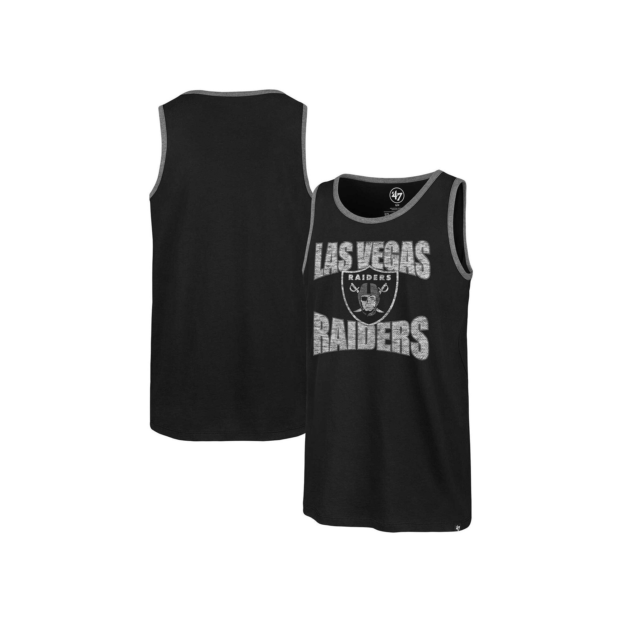 Mens 47 Black Las Vegas Raiders Upload Franklin Tank Top, Size: Small, Lv