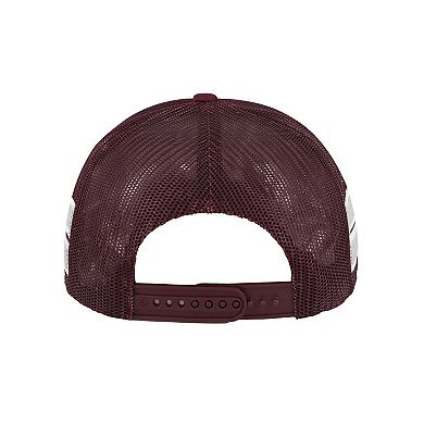 Men's '47 Maroon Mississippi State Bulldogs Sideband Trucker Adjustable Hat