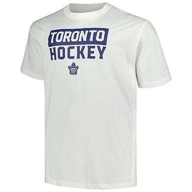 Men's Fanatics Branded Toronto Maple Leafs Big & Tall 2-Pack T-Shirt Set